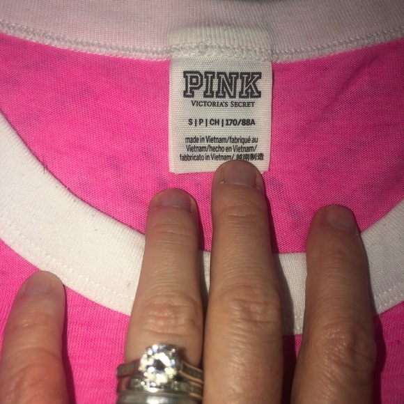 Victoria’s Secret Pink T Shirt Size S 💫SALE💫 - Picture 6 of 8